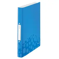 Leitz 42570036, A4, Polypropylen (PP), Blau, Metallisch, Weiß, 190 Blätter, 80 g/m²