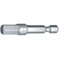 Stahlwille Bit-Schraubendrehereinsatz 4mm Außen-6kant nullmm L.50mm