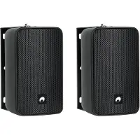 Omnitronic 11036950, 2-Wege, 2.0 Kanäle, Verkabelt, 40 W, 75 - 20000 Hz, Schwarz