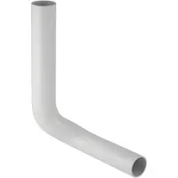 Geberit Spülbogen 118117111 16 cm nach rechts abgekröpft, 90Grad, d= 50mm, 28x21cm, weiß