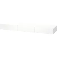 Duravit Schubkastenablage DURASTYLE 440x1800x150mm weiss matt/basalt matt