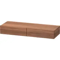 Duravit DuraStyle Schubkastenablage Nussbaum & Basalt 1200x440x182 mm - DS827107943 DS827107943