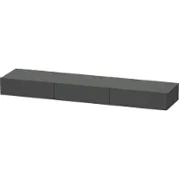 Duravit Schubkastenablage DURASTYLE 440x1800x150mm graphit matt
