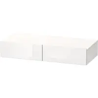 Duravit Schubkastenablage DURASTYLE 440x1000x150mm we hochglanz/basalt matt
