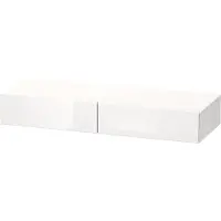 Duravit Schubkastenablage DURASTYLE 440x1200x150mm we hochglanz/basalt matt