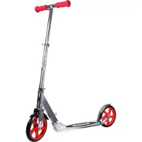 Razor A5 Lux Kick Scooter für 8+ Jahre, Aluminium, Silber/Rot