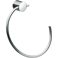Emco rondo 2 Handtuchring, starr, nach rechts offen, chrom, 455500100