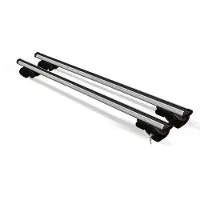 Menabo 000085000000 Tiger Dachreling Dachträger Aluminium 135 cm 75 kg Max für VW TIGUAN (5N) Caddy V Kombi (SBB, SBJ) Touareg (CR7) für OPEL