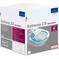 Villeroy & Boch Subway 2.0 Combi-Pack, wandhängend, mit DirectFlush