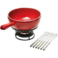 Emile Henry Fondue-Set Grand Cru (24 cm)