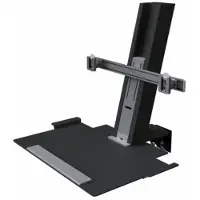 Humanscale QuickStand QSBC30 Monitorständer für 2 Monitore, schwarz