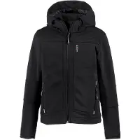 CMP - Boy's Jacket Fix Hood Softshell - Softshelljacke Gr 104 schwarz