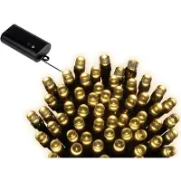 Lumineo LED Durawise XL twinkle outdoor auf Batterie 17.9m-240L schwarz warm weiß