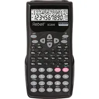 Rebell Taschenrechner RE-SC2040 schwarz LC-Display: 12-stellig