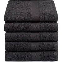 Huismerk Handtücher Anthrazit (5er Set)