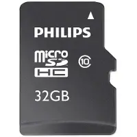 Philips Micro SD-Karten FM32MP45B/10, 32 GB, MicroSD, Klasse 10, Schwarz
