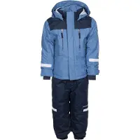 Didriksons Hamres Ski-Set, Coldsmoke Blue, 80
