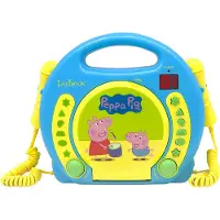 Pipsa Possu Rcdk100pp Peppa Pig Cd-player Karaoke
