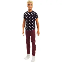 Barbie Ken Fashionistas Puppe 14 in Schwarz & Wei