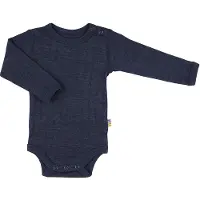 Joha Body - Wolle/Seide - l/ä - Navy - - 70 - Body L/Ä