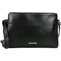Claudio ferrici Classico Umhängetasche black