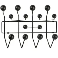 Vitra - Hang It All Garderobenständer Black Ash