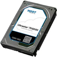 Western Digital Ultrastar 7K6000, 6 TB, 7200 RPM, 128 MB, 3.5", SAS