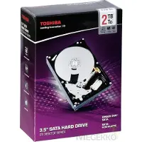 Toshiba 3.5" 2TB SATA, 2 TB, 5700 RPM, 32 MB, 3.5", SATA