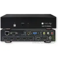 Techly HDMI Splitter 1x4 TV Wall