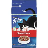 Felix Countryside Sensations mit Rind, mit Huhn und mit Gemüse 4kg Katzenfutter