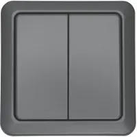 KlikAanKlikUit AGST-8802, Tasten, Schwarz, IP44, 1 Stück(e)