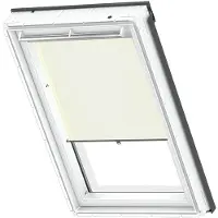 Velux Dachfensterrollo "mit Haltekrallen RHL 100/SK00/CK00/MK00/FK00 1086" Lichtschutz Sichtschutz ohne Bohren freihängend Lichtregulierung und Privatsphäre