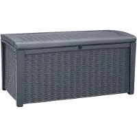 Keter - Borneo Aufbewahrungsbox - 416 Liter - 129,5 x 62,5 x 70 cm - Anthrazit