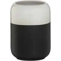 Sealskin Becher Sphere Porzellan Schwarz