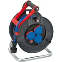 Brennenstuhl Garant IP44 Kabeltrommel 25m AT-N05V3V3-F 3G1,5 blau, 1219850
