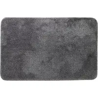 Sealskin Badematte Angora Grau-60 x 90 cm
