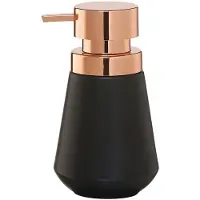 Sealskin Konischer Seifenspender 400 ml freistehend - Schwarz