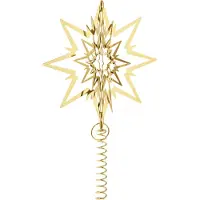 Georg Jensen - TOP STAR – Weihnachtsbaumspitze, groß, Goldauflage