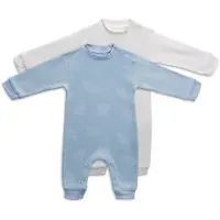 Tiny Treasures Maxime Overall 2er-Pack, Baby Blue 56