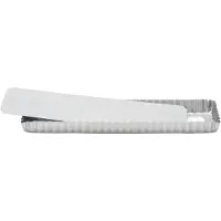 Patisse Silbertop Pastetenform 35x11 cm Silber