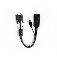 Emerson Vertiv Avocent MPUIQ-VMCDV, 0,3556 m, USB, USB, Schwarz, DVI, USB 2.0