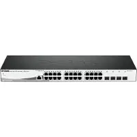D-Link DGS-1210-28/ME, Managed, L2, Gigabit Ethernet (10/100/1000), Vollduplex, Rack-Einbau, 1U