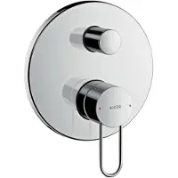 Hansgrohe Einhebel-Wannenmischer AXOR UNO AP, Bügelgriff brushed nickel brushed nickel