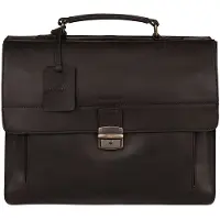 Burkely - Vintage Scott Briefcase 6378 Black - Aktentasche , 16.5 l