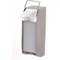 Ophardt hygiene plus IMP Touchless Seifen-/Desinfektionsspender 1417545 , Für 500 ml - Flaschen, Aluminium, E A