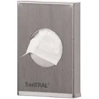 Ophardt hygiene HB 2 Hygienebeutelspender 1245600 , Edelstahl, weiß, pulverbeschichtet, P