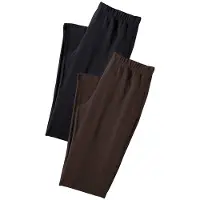 Vivance Active Leggings in braun, schwarz | Gr.: 32/34