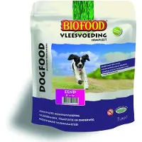 Biofood BF Petfood Frischfleisch Huhn mit Ente Hundefutter Portionspackungen