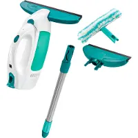 Leifheit Fenstersauger Dry & Clean mit Stiel, Einwascher und Düse 17 cm