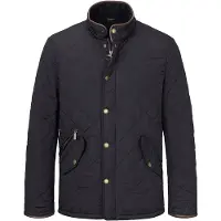 Barbour Quilted Jacke Powell Navy